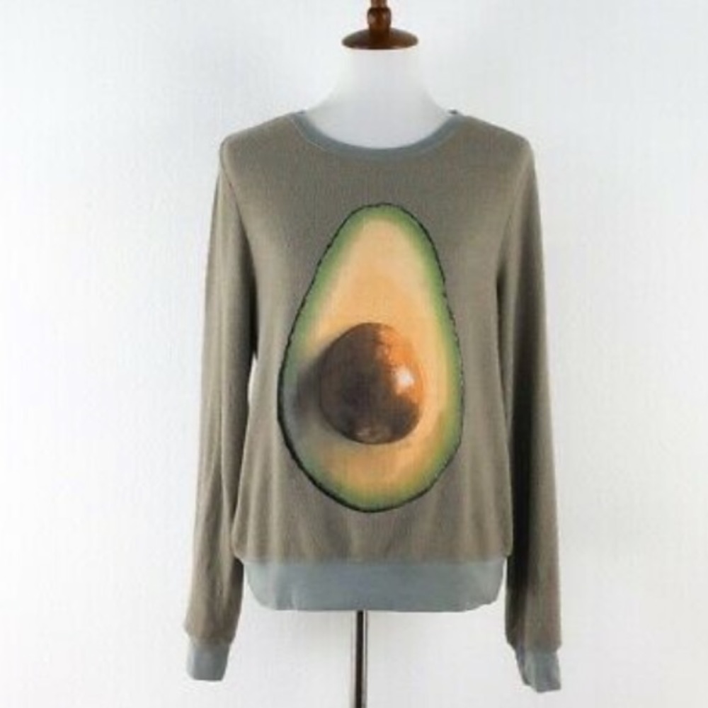 Wildfox avocado sweatshirt